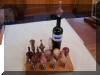 Crafted wine stops.